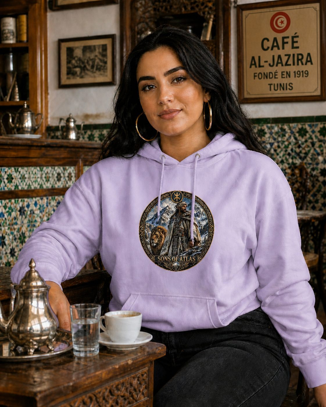 TRIBO Unisex Hoodie - AMAZIGH SONS OF ATLAS