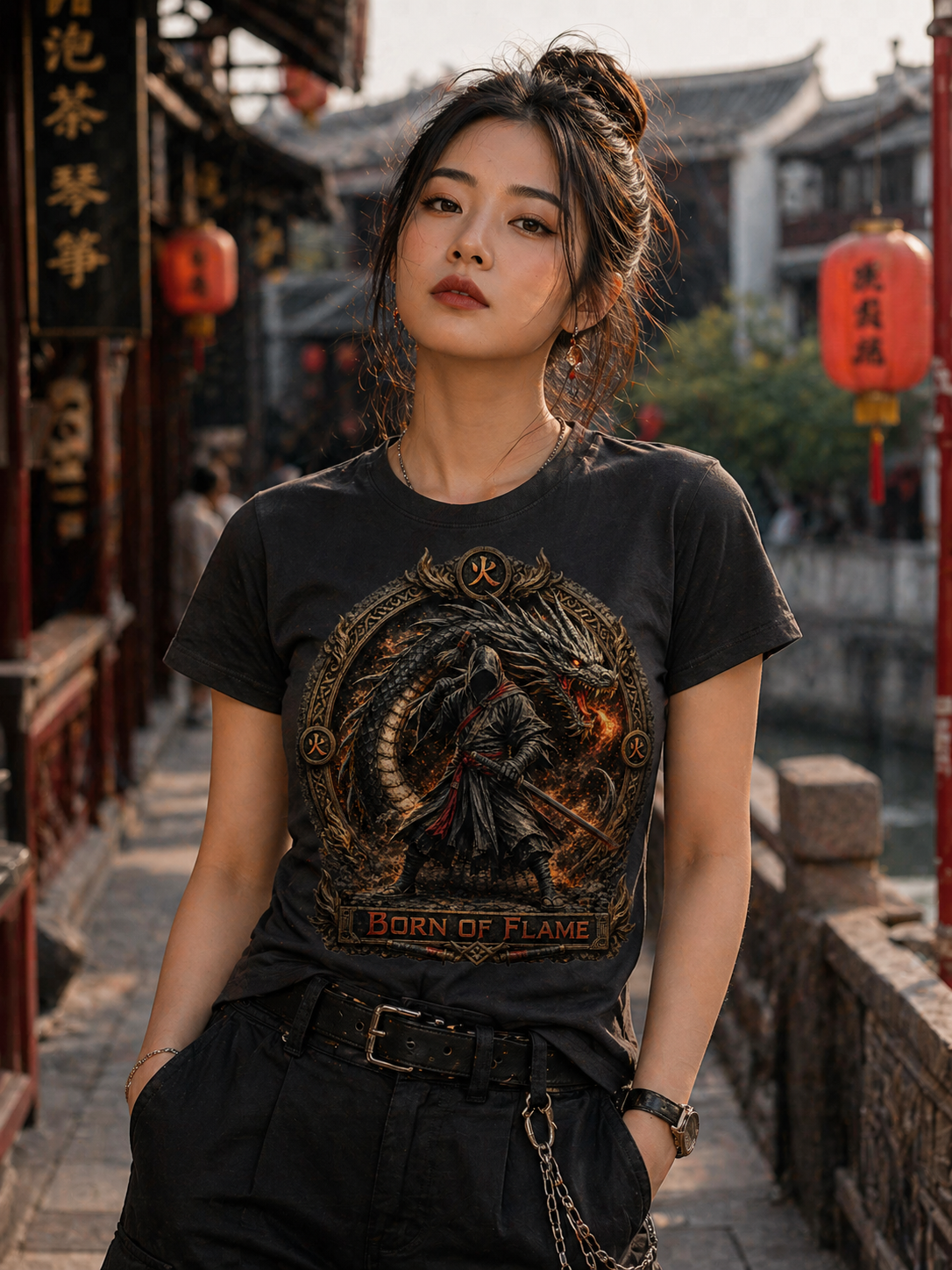 TRIBO Unisex JAPAN DRAGON t-shirt - Image 2