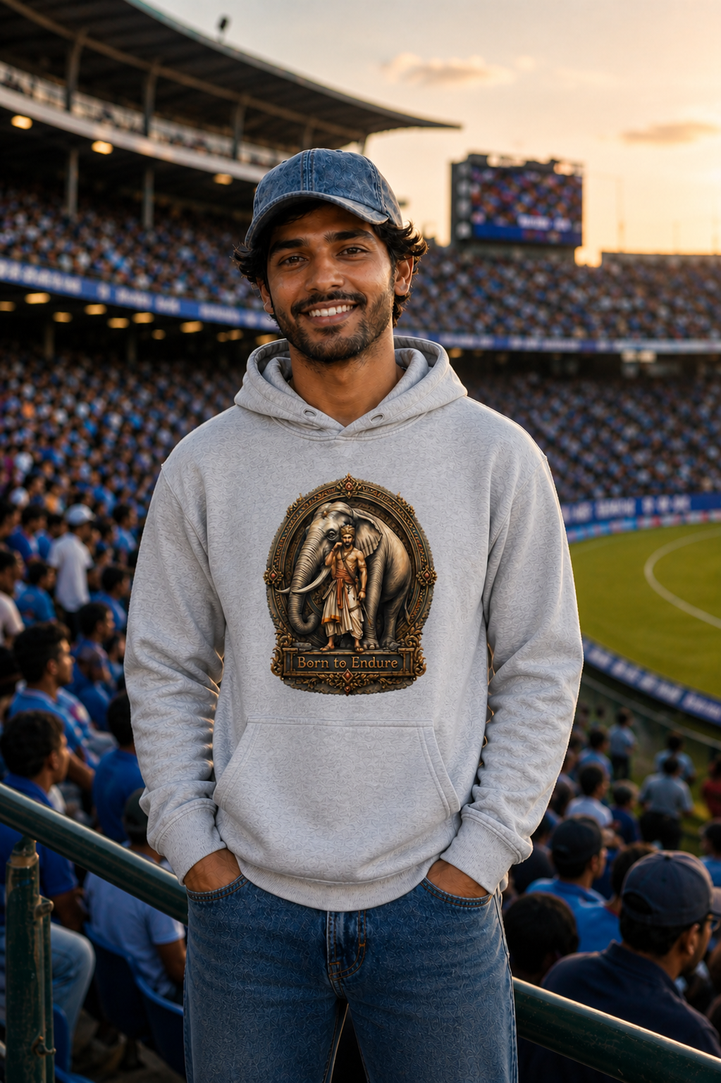 TRIBO Unisex Hoodie - BORN TO ENDURE