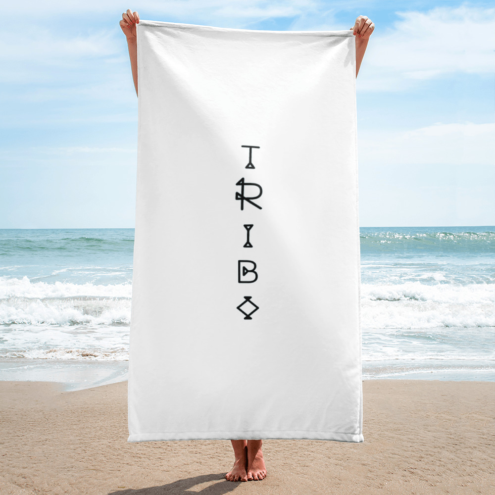 TRIBO White Towel - Image 3