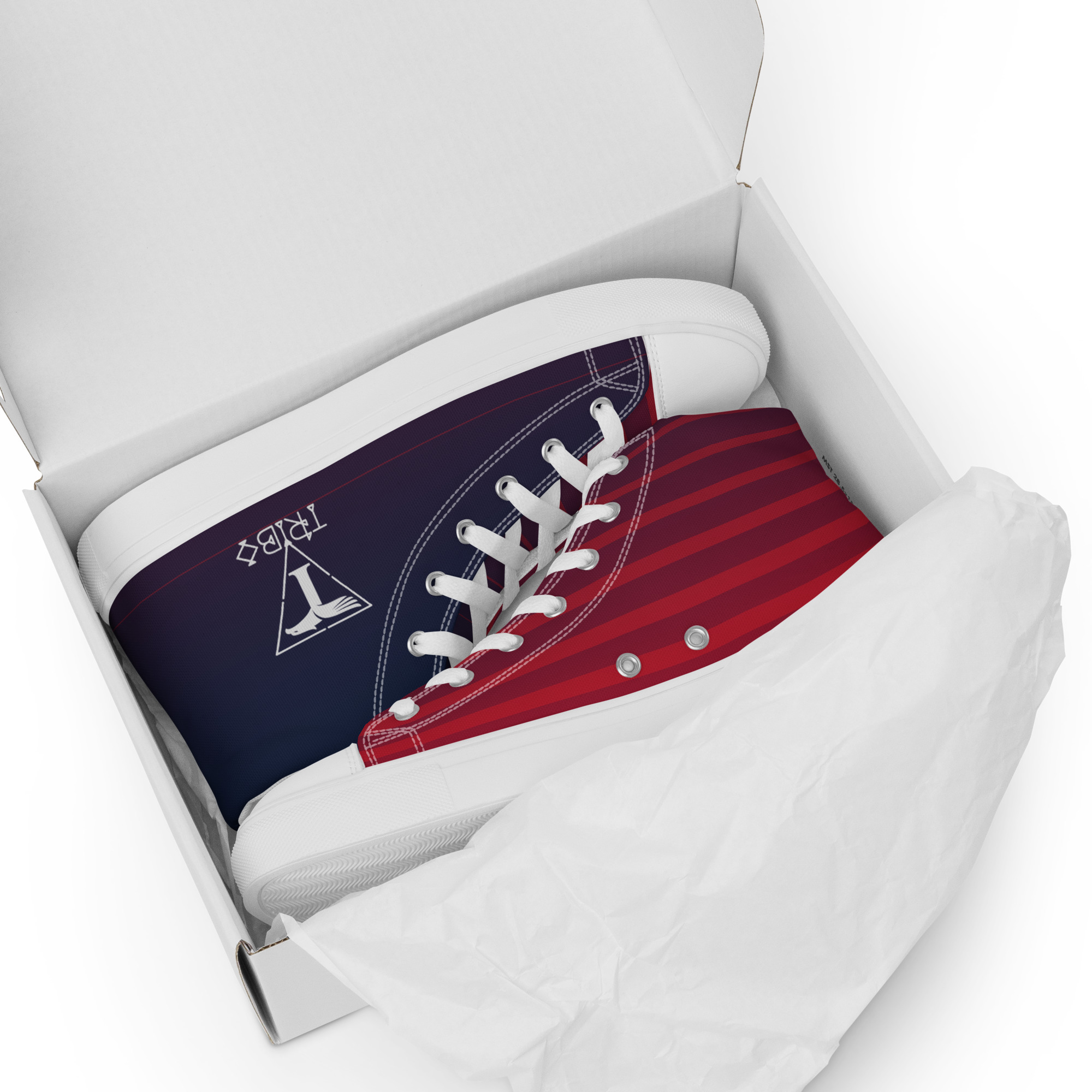 TRIBO NATION high top canvas shoes - Image 10