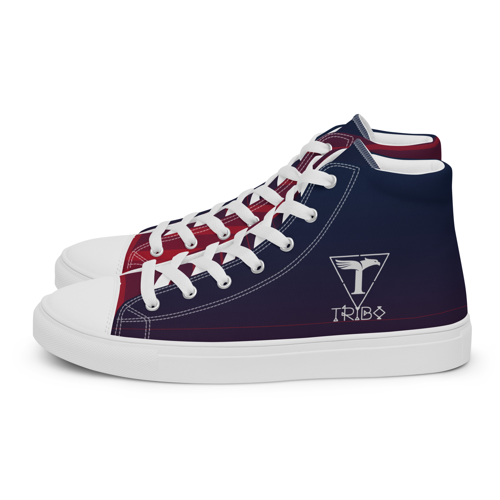 TRIBO NATION high top canvas shoes - Image 6