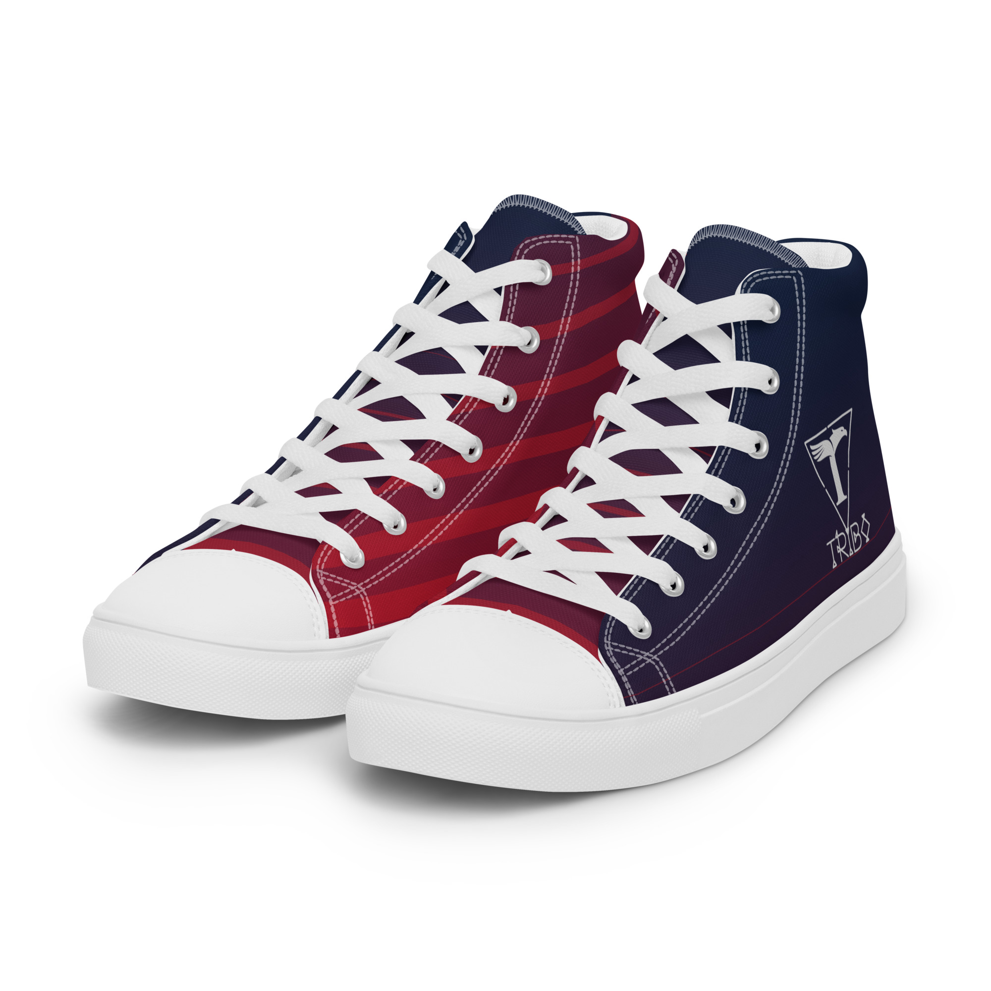TRIBO NATION high top canvas shoes - Image 5