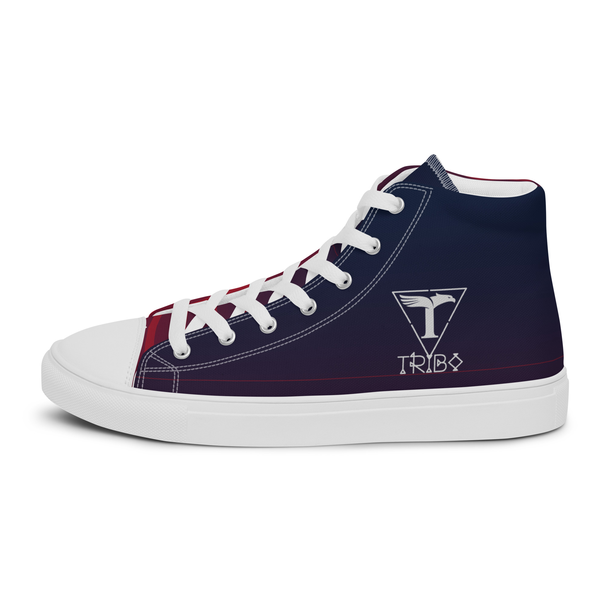 TRIBO NATION high top canvas shoes - Image 8