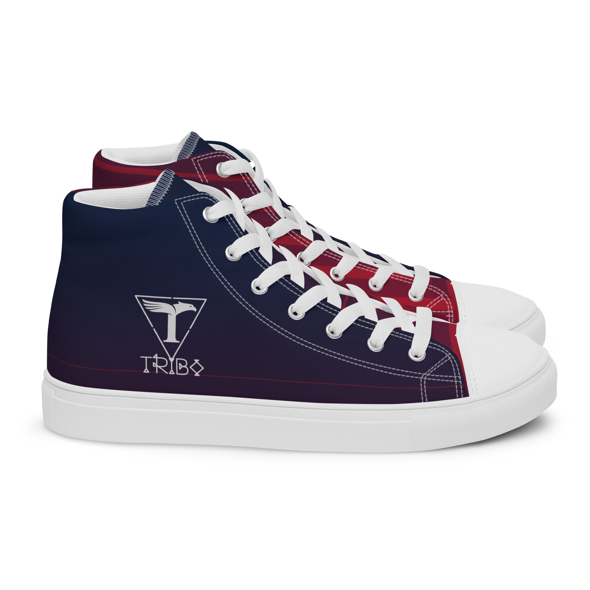 TRIBO NATION high top canvas shoes - Image 7