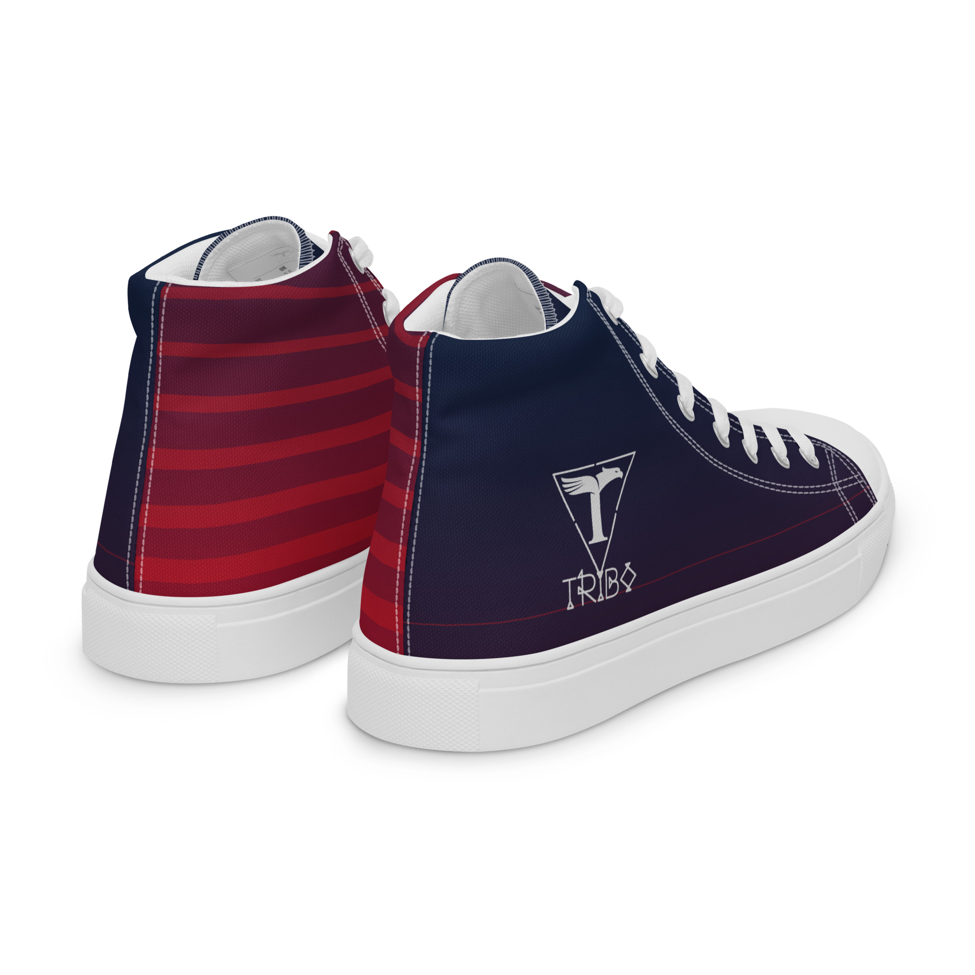 TRIBO NATION high top canvas shoes - Image 3