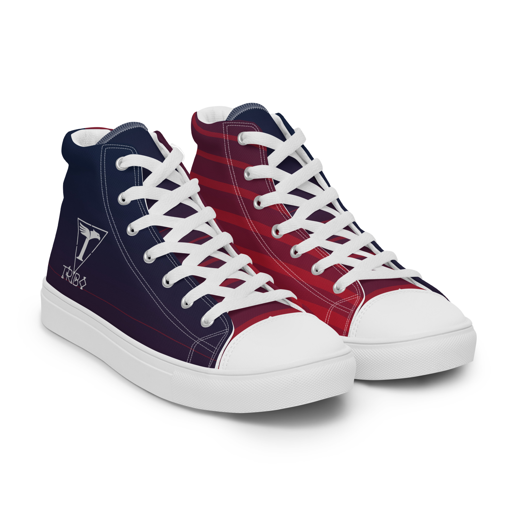 TRIBO NATION high top canvas shoes - Image 4