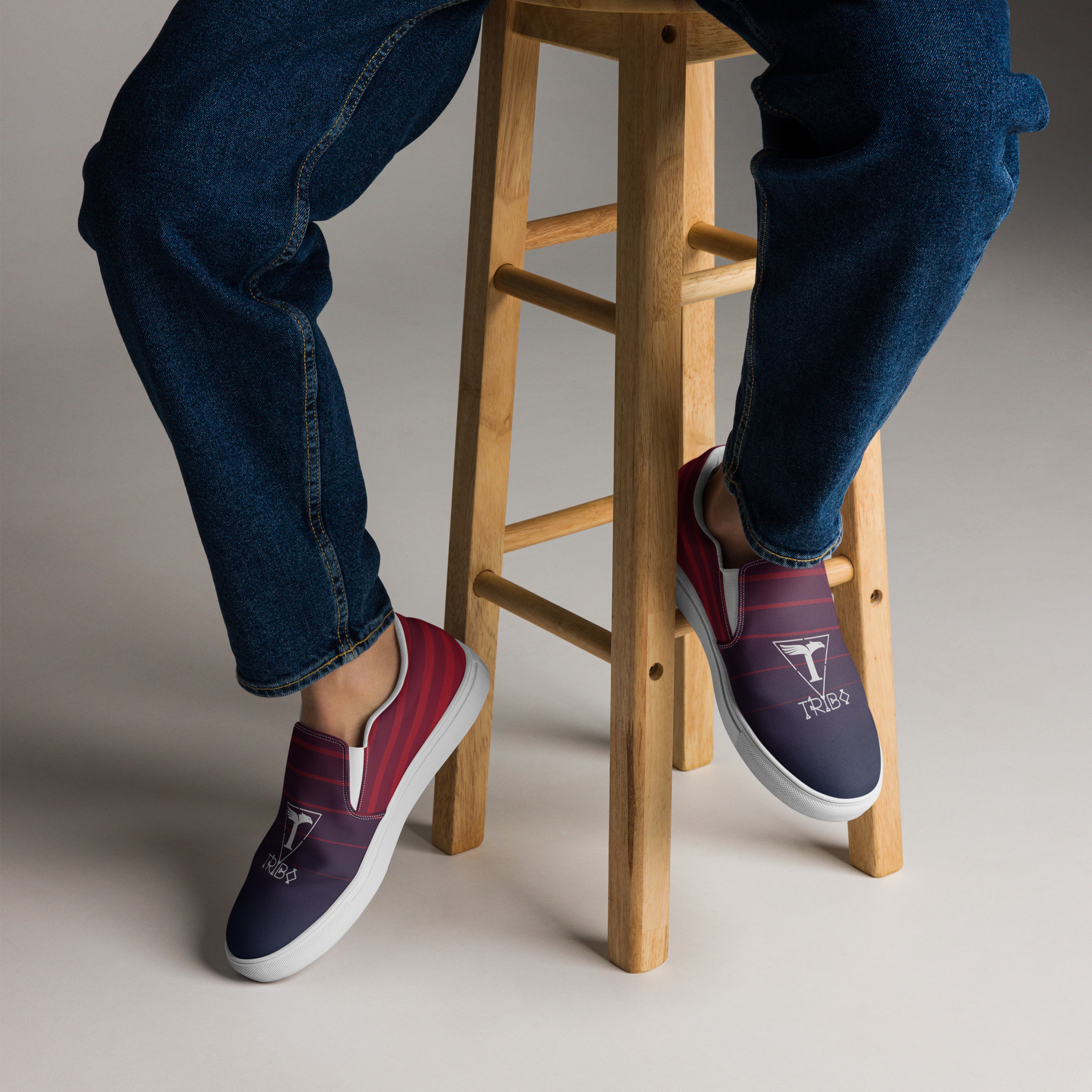 TRIBO NATION slip-on canvas shoes - Image 5