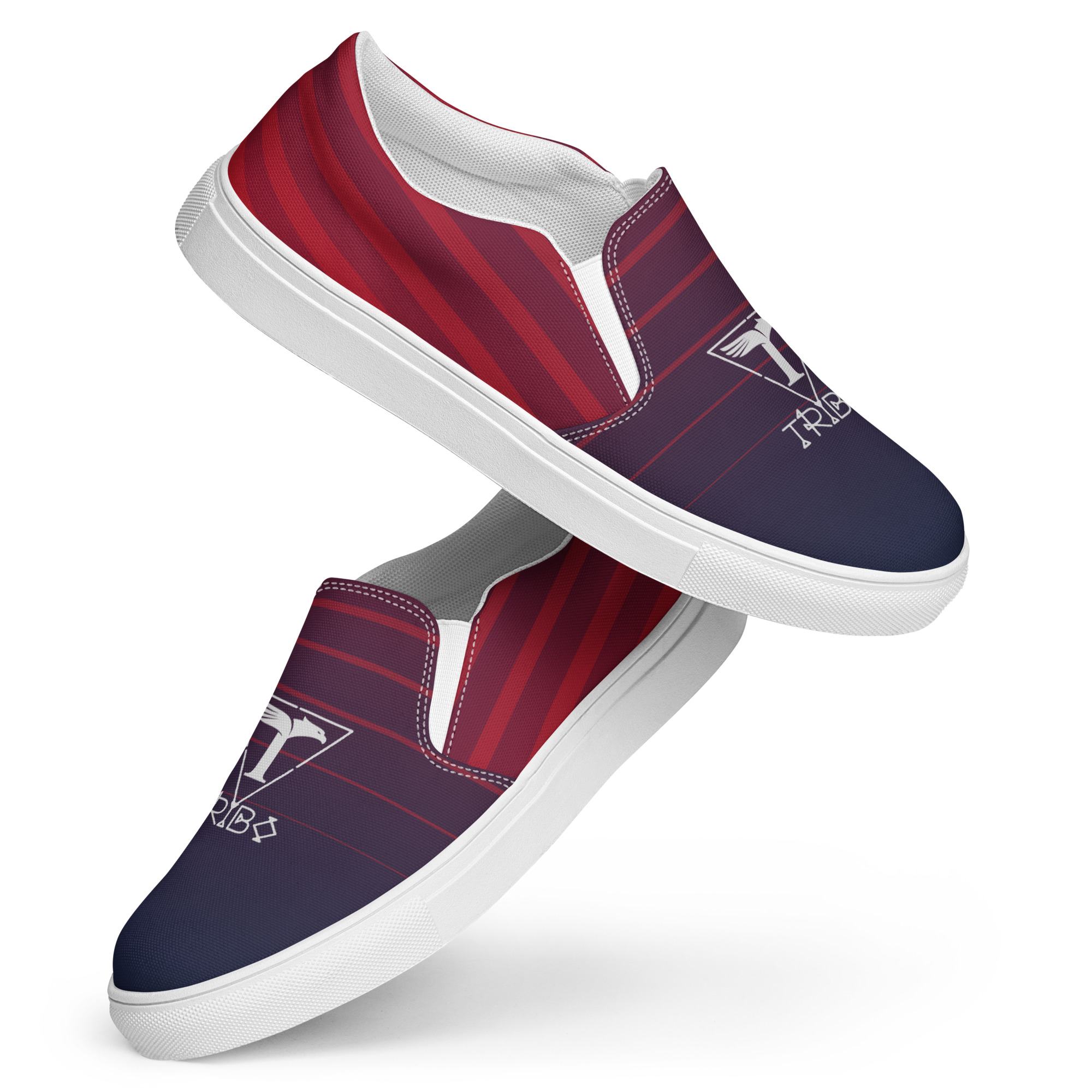 TRIBO NATION slip-on canvas shoes