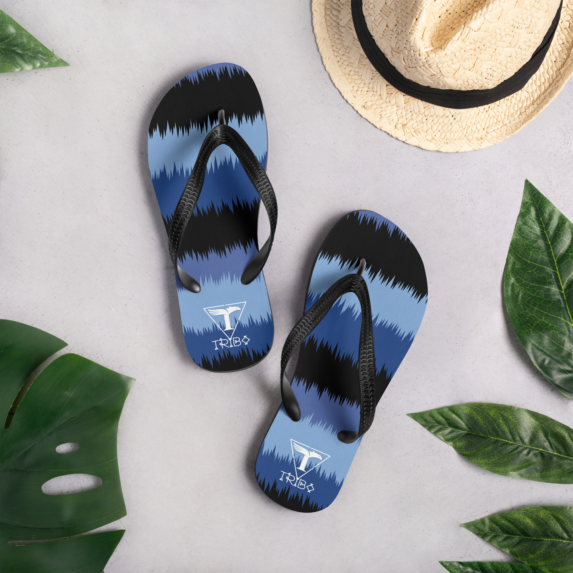 TRIBO Deep Ocean Flip-Flops