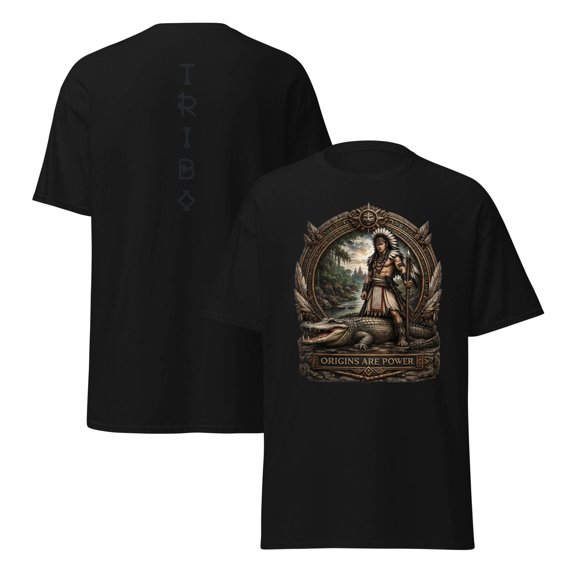 TRIBO Unisex t-shirt - ORIGINS ARE POWER - Image 8