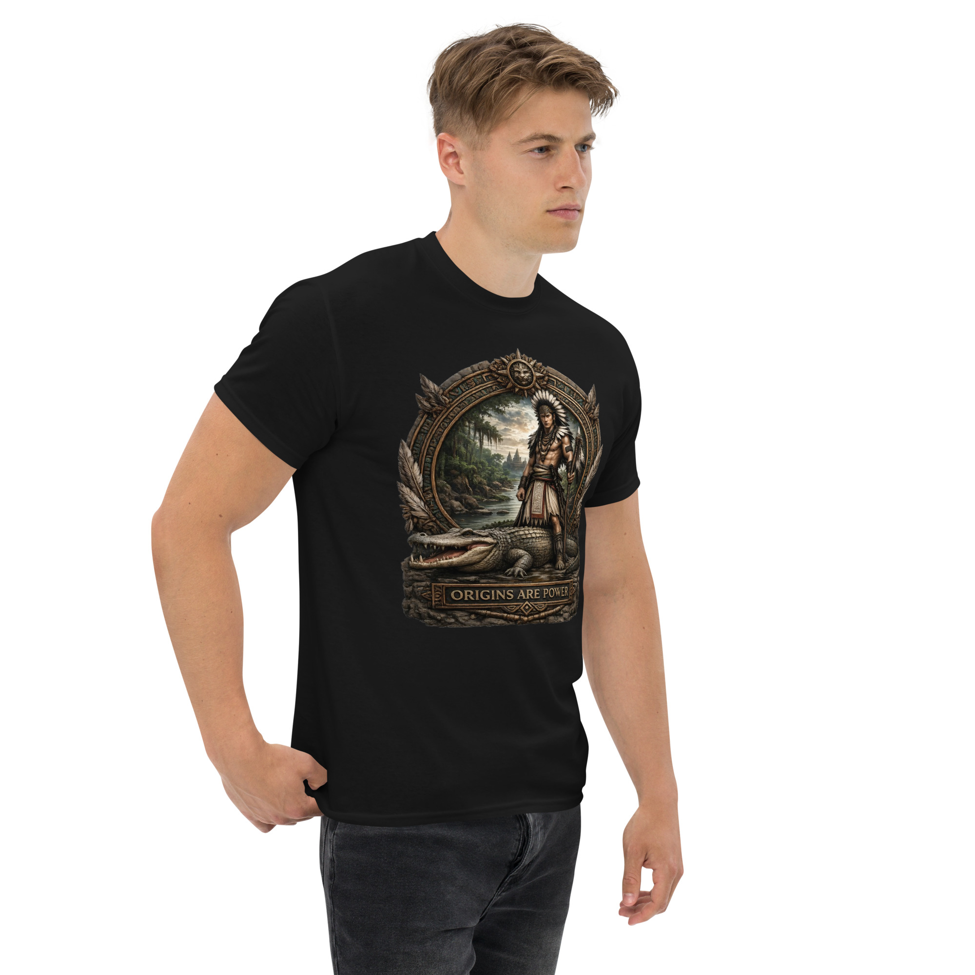 TRIBO Unisex t-shirt - ORIGINS ARE POWER - Image 5