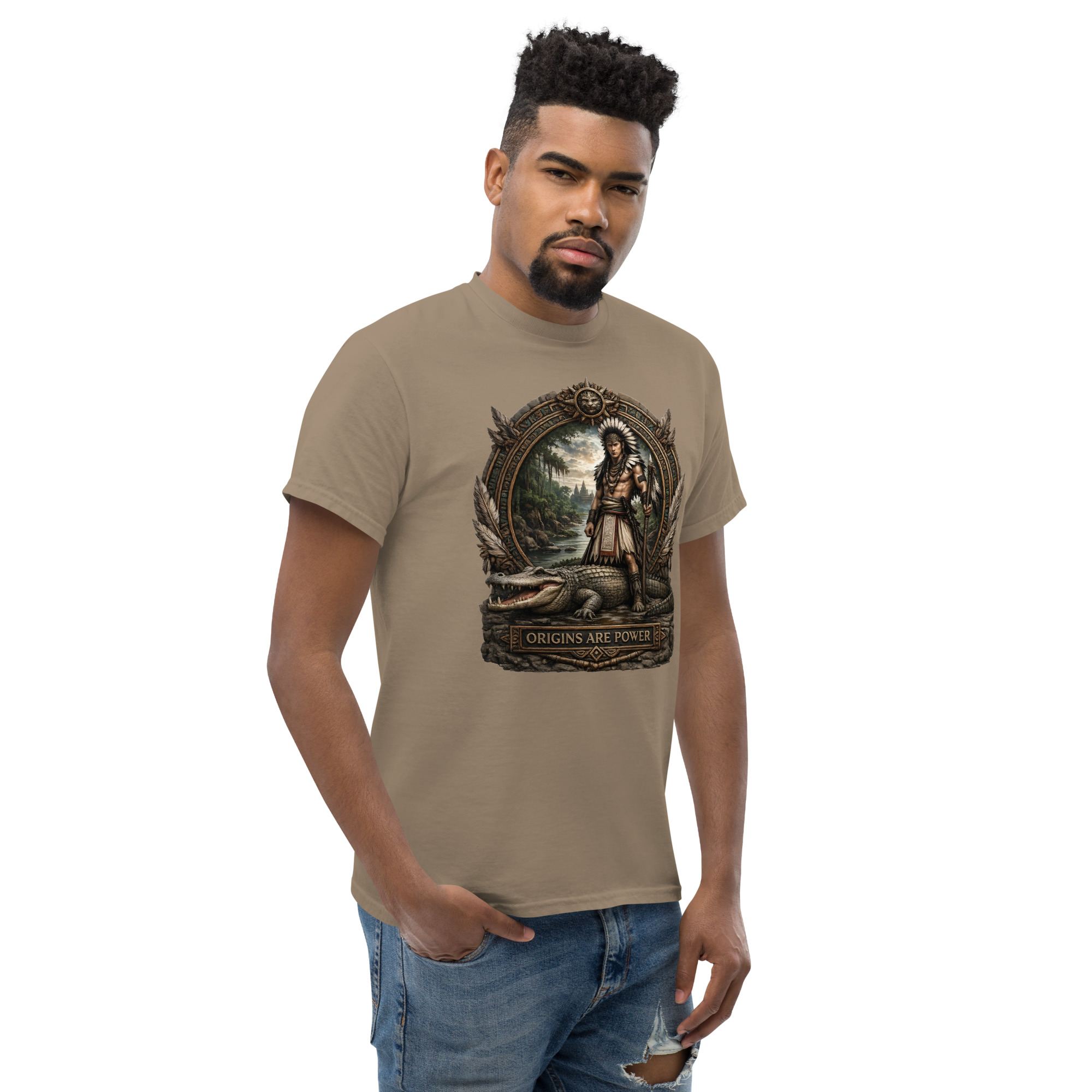 TRIBO Unisex t-shirt - ORIGINS ARE POWER - Image 7