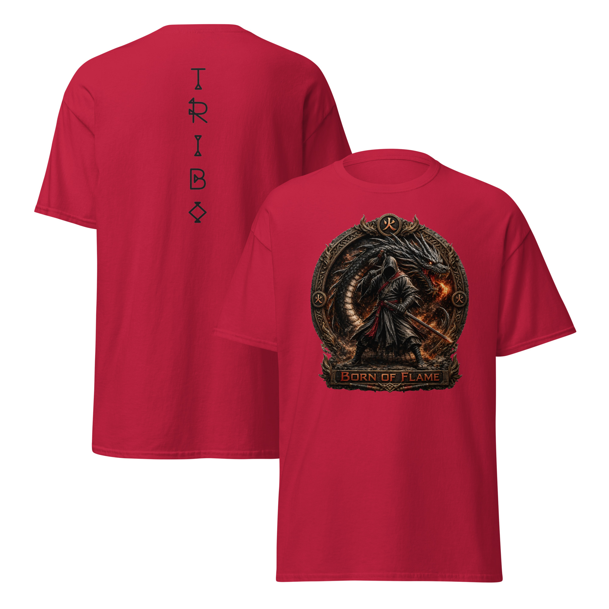 TRIBO Unisex JAPAN DRAGON t-shirt - Image 10