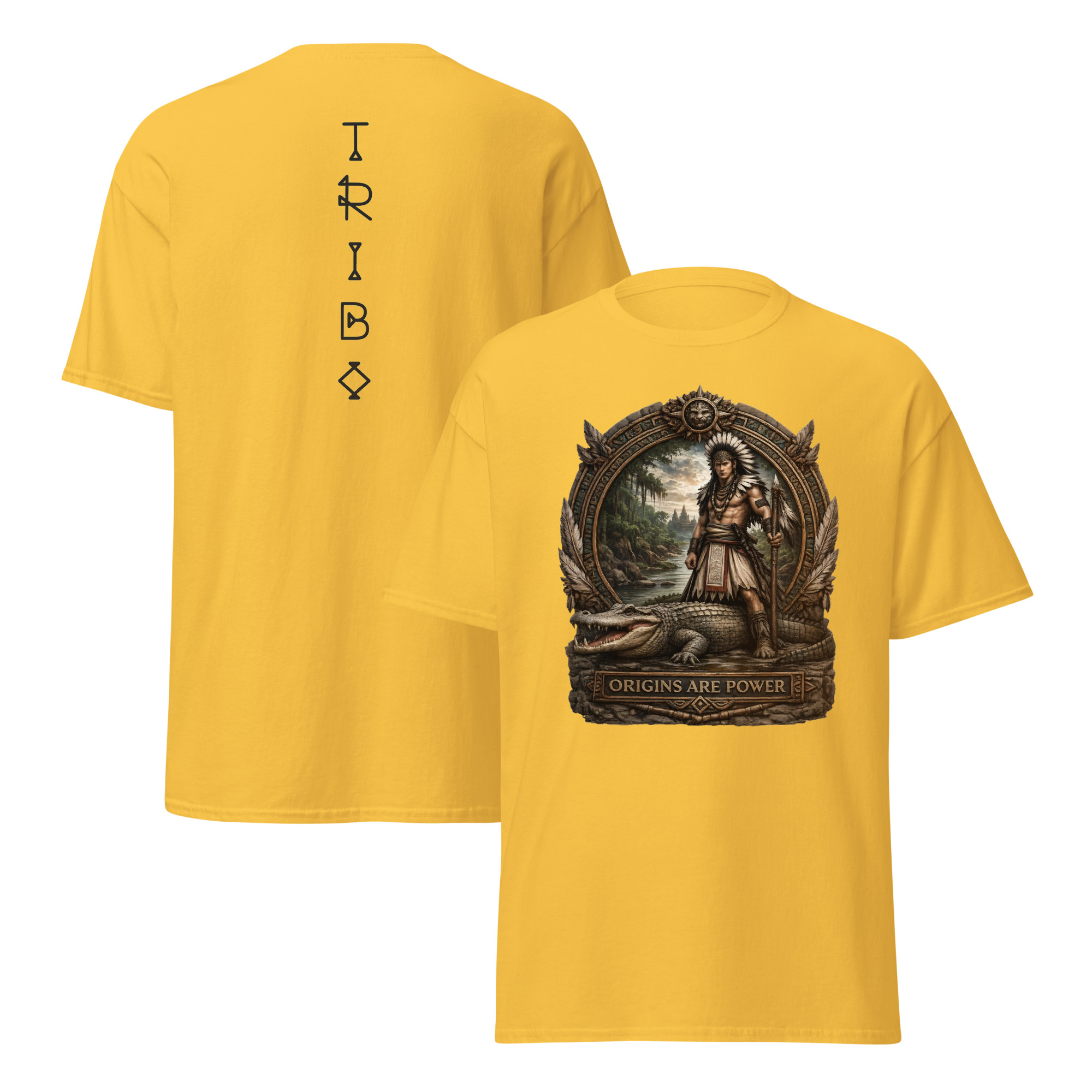 TRIBO Unisex t-shirt - ORIGINS ARE POWER - Image 17