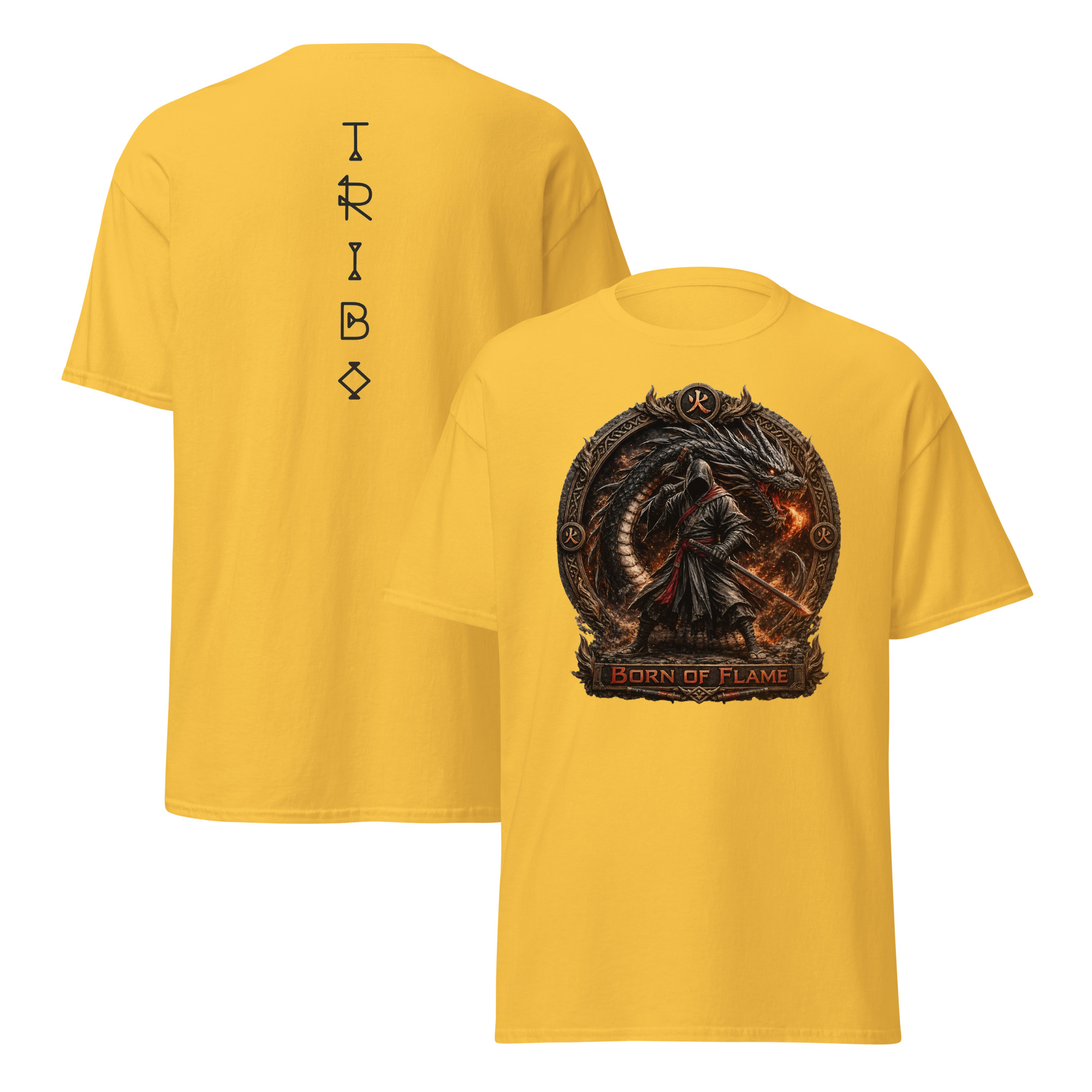 TRIBO Unisex JAPAN DRAGON t-shirt - Image 14