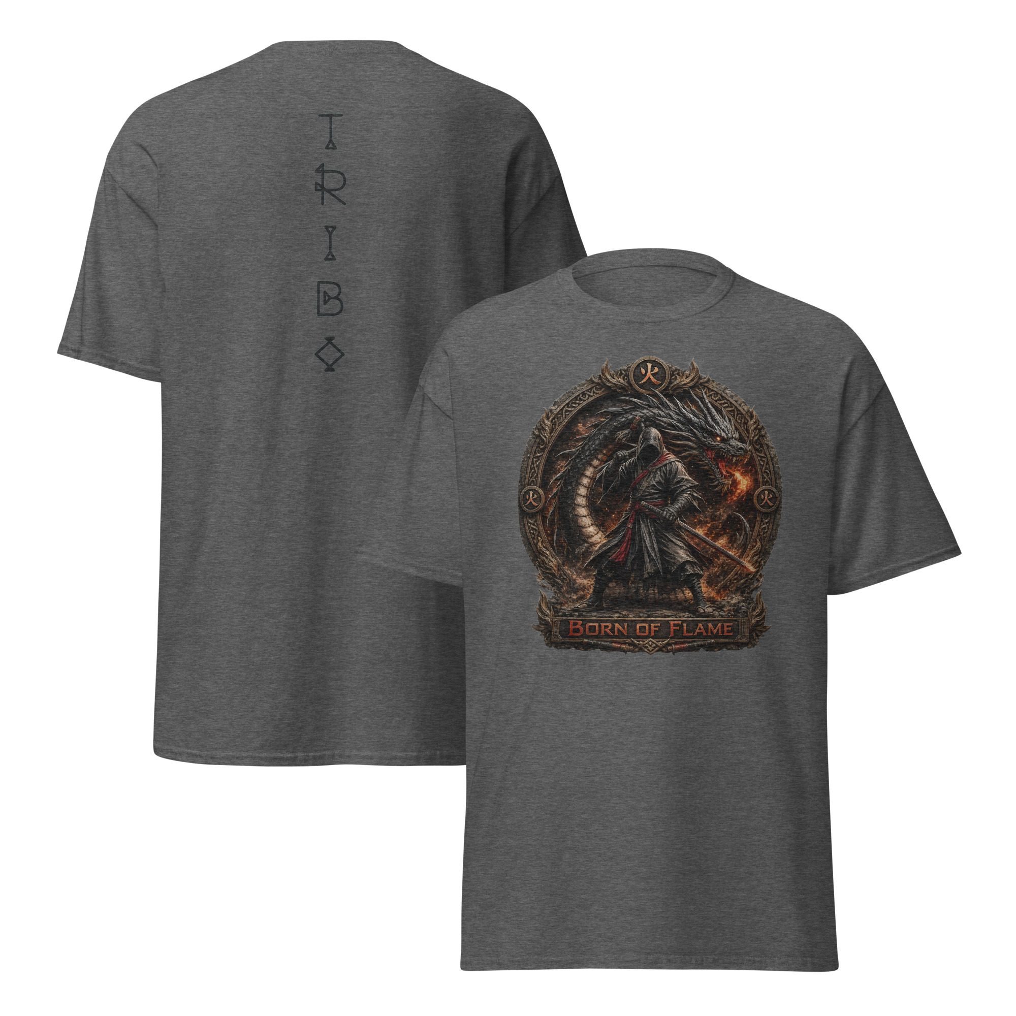 TRIBO Unisex JAPAN DRAGON t-shirt - Image 4