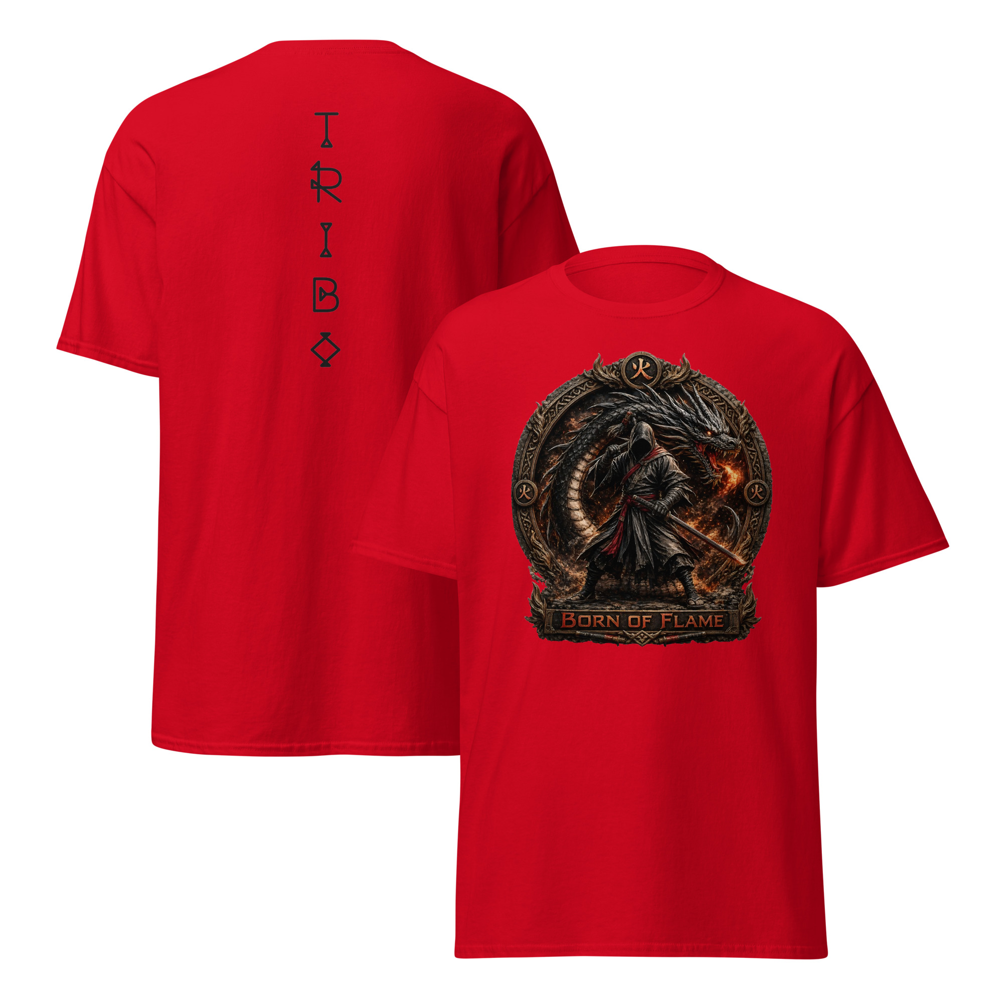 TRIBO Unisex JAPAN DRAGON t-shirt - Image 17