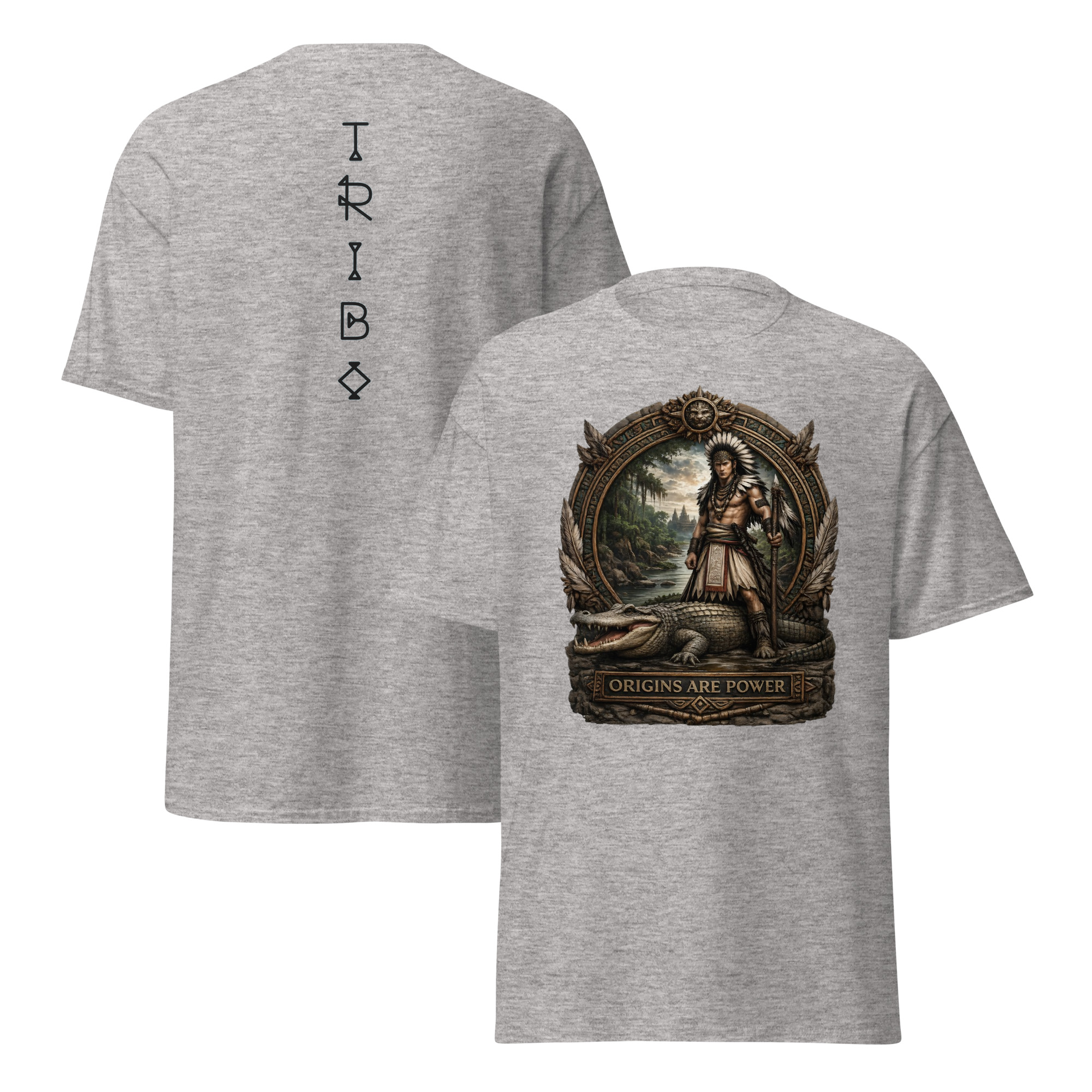 TRIBO Unisex t-shirt - ORIGINS ARE POWER - Image 12
