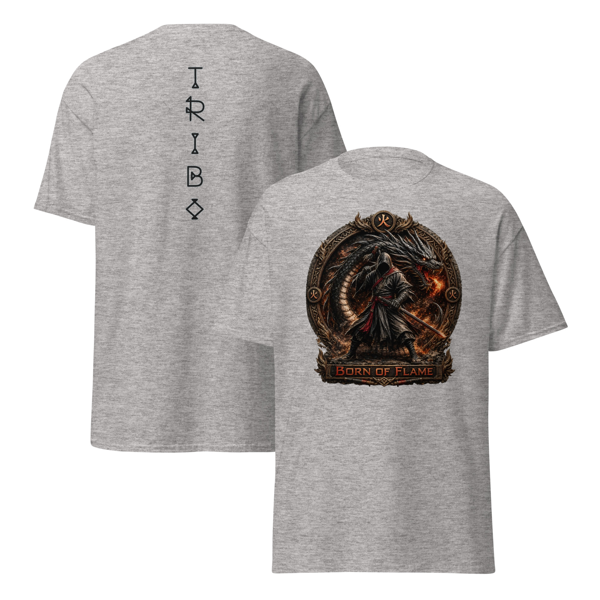 TRIBO Unisex JAPAN DRAGON t-shirt - Image 12