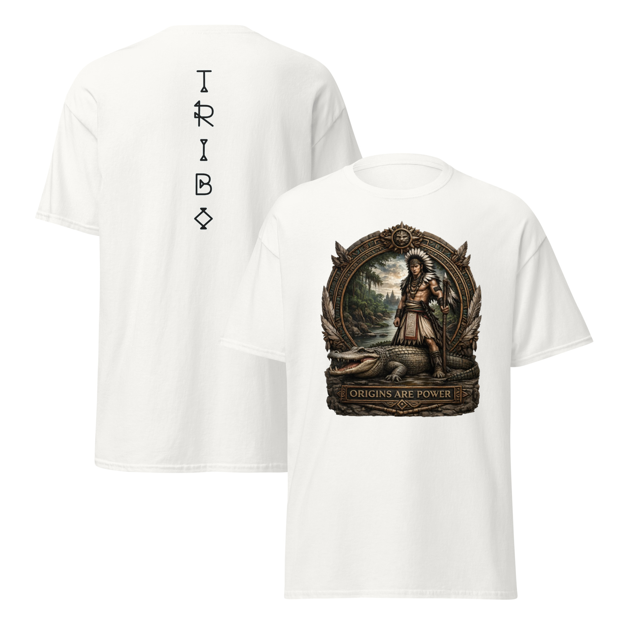 TRIBO Unisex t-shirt - ORIGINS ARE POWER - Image 9
