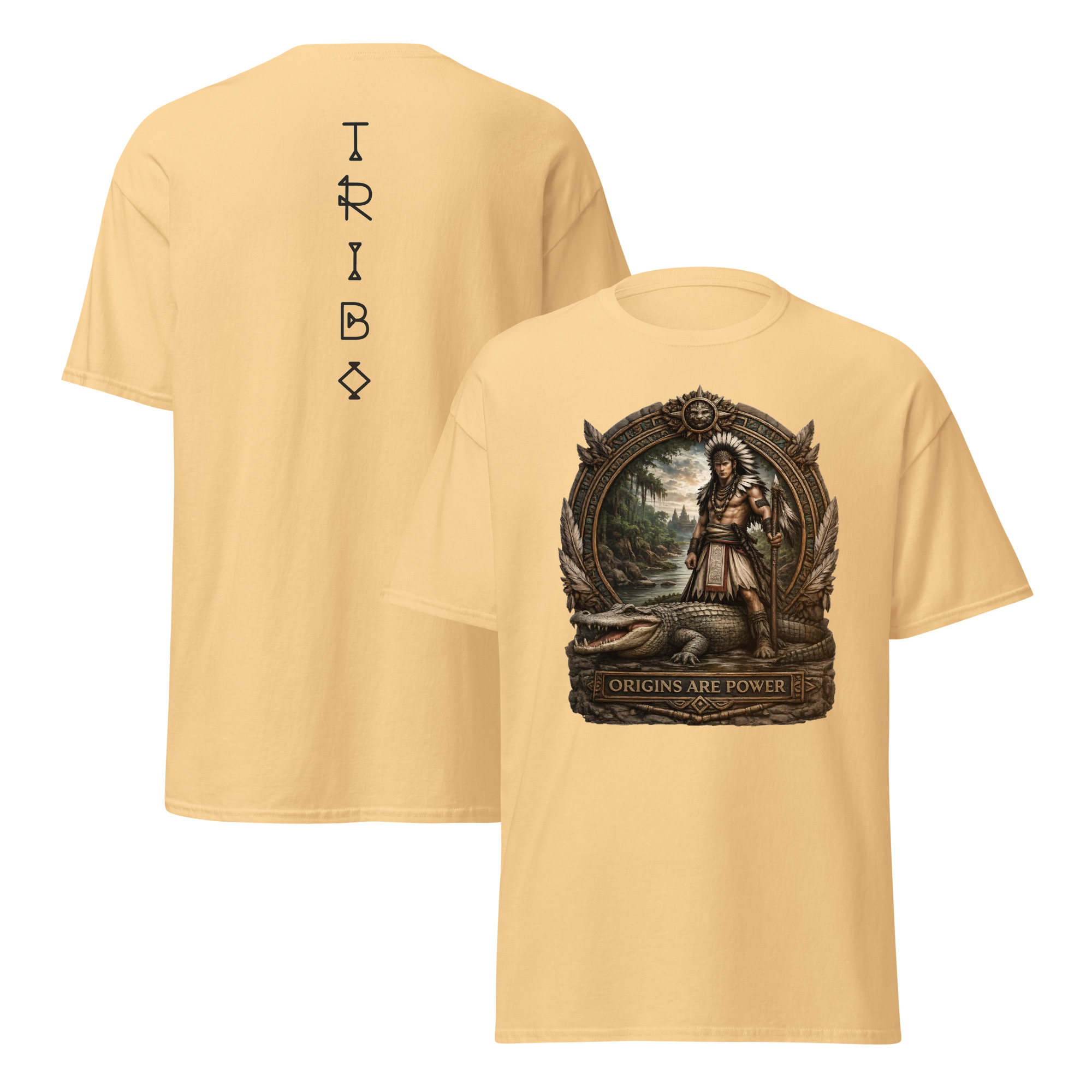 TRIBO Unisex t-shirt - ORIGINS ARE POWER - Image 6