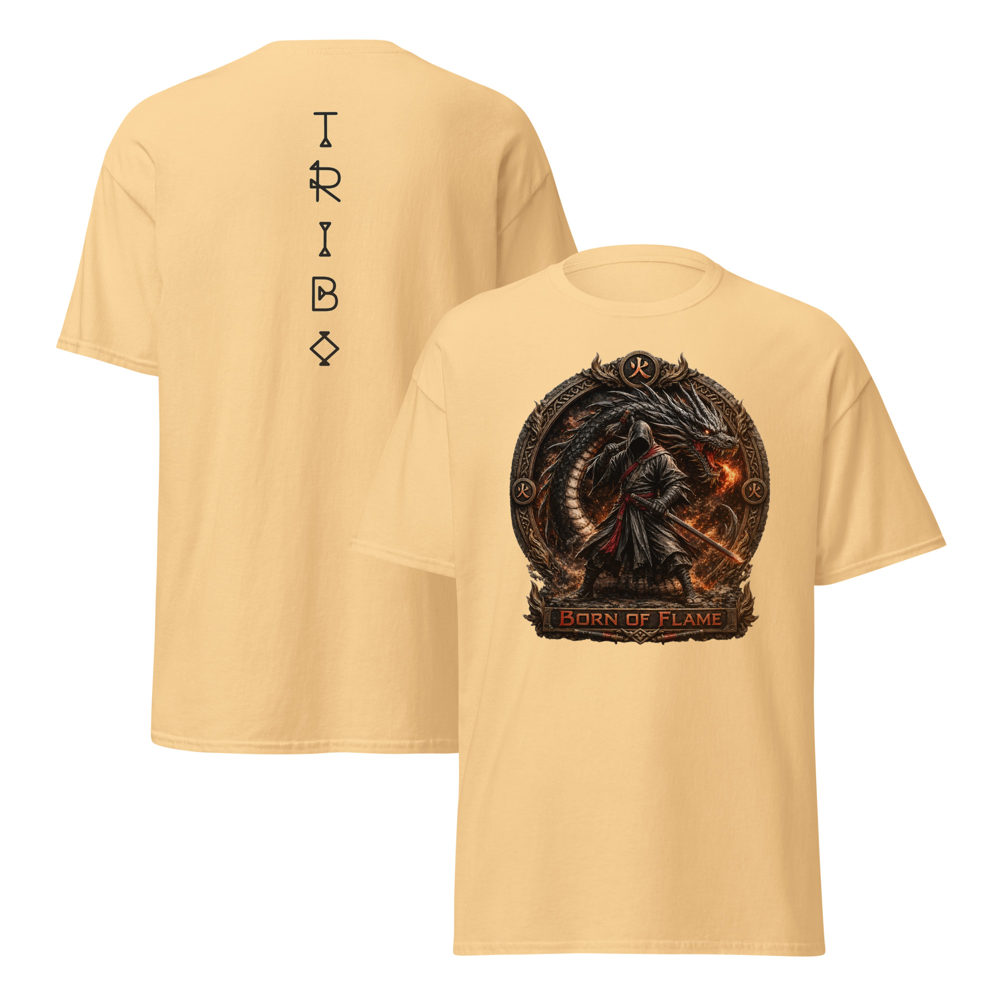 TRIBO Unisex JAPAN DRAGON t-shirt - Image 9