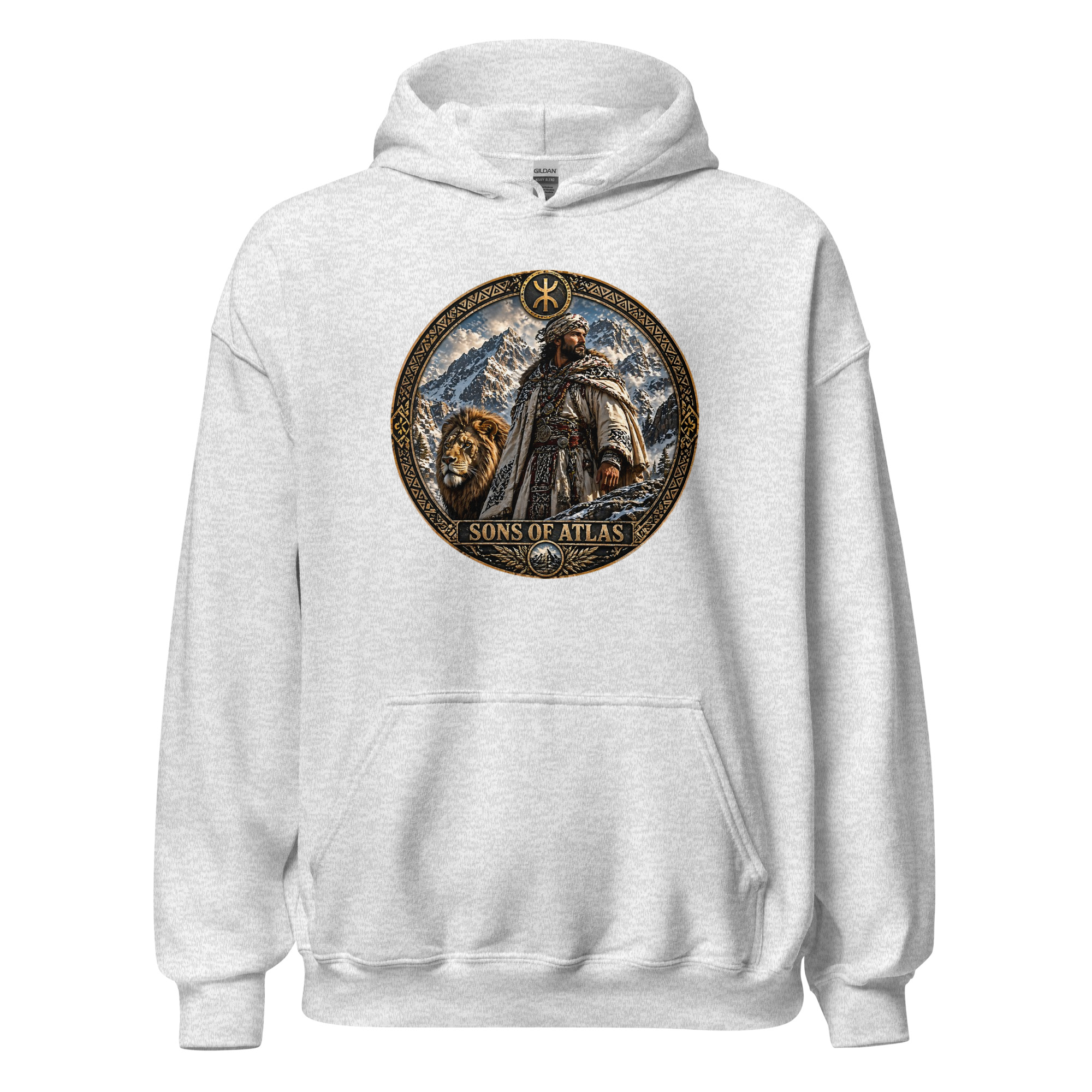 TRIBO Unisex Hoodie - AMAZIGH SONS OF ATLAS - Image 12
