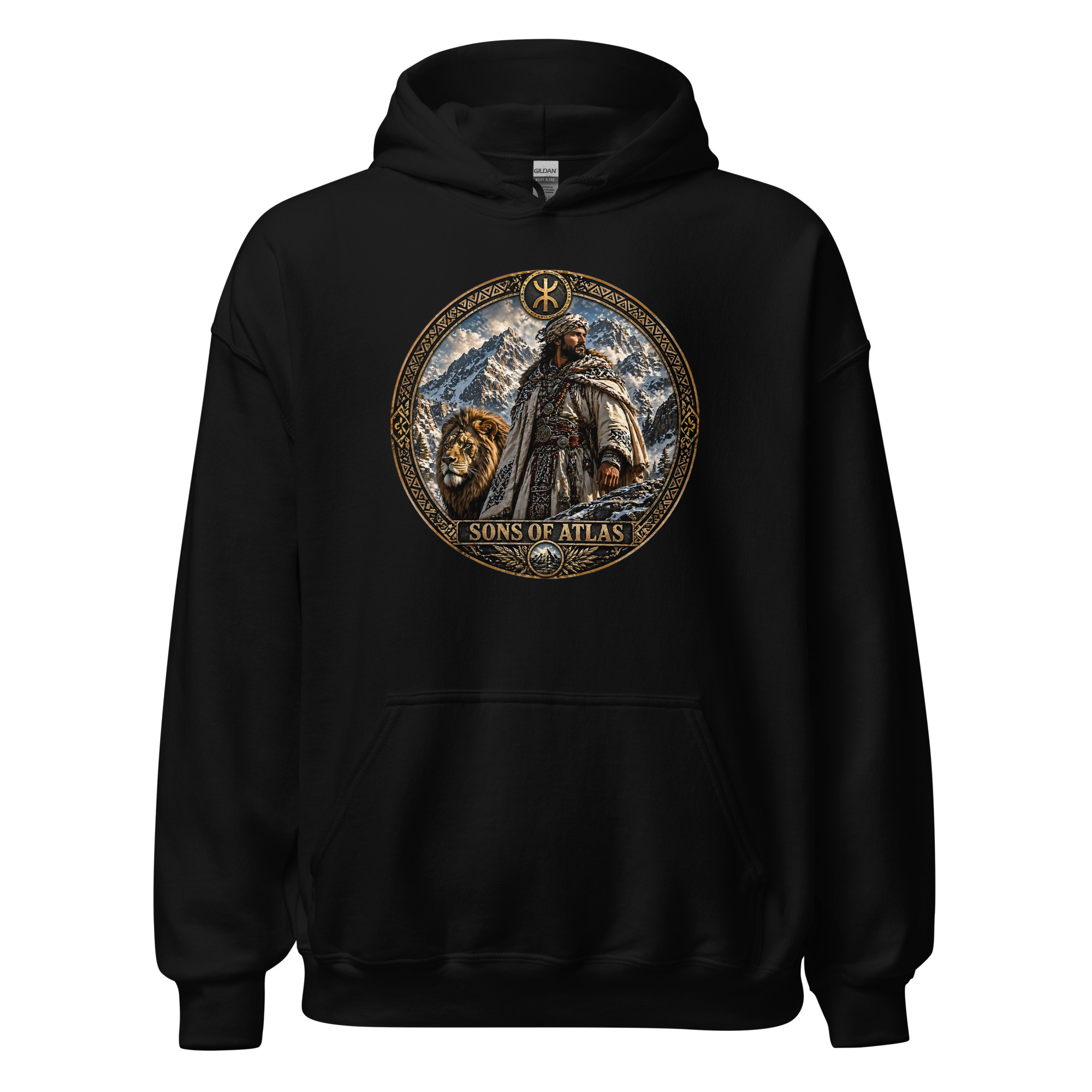 TRIBO Unisex Hoodie - AMAZIGH SONS OF ATLAS - Image 5