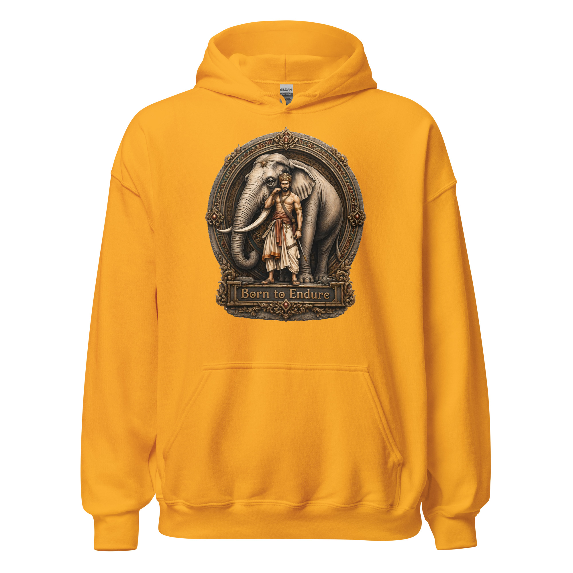 TRIBO Unisex Hoodie - BORN TO ENDURE - Image 7