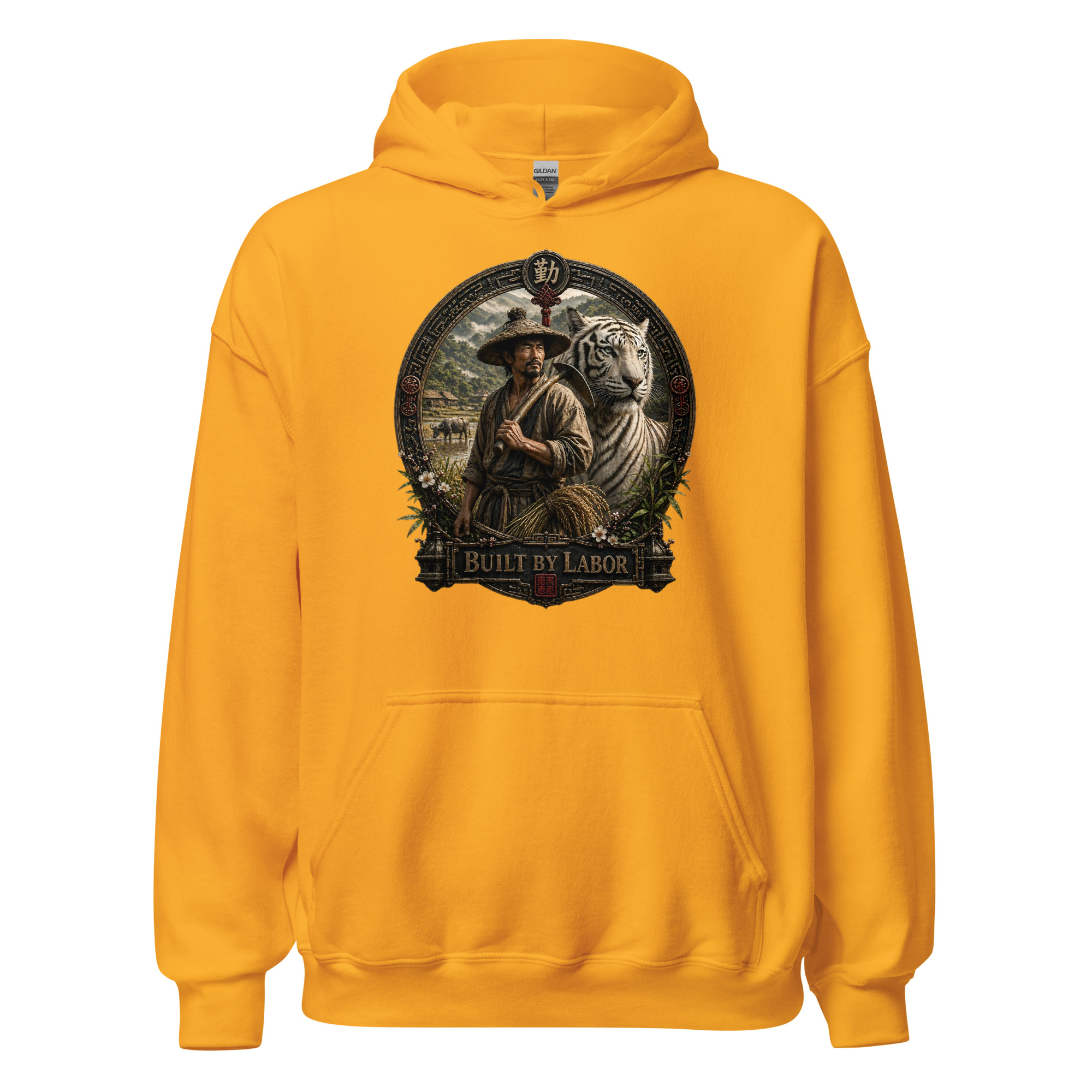 TRIBO Unisex Hoodie - BUILT BY LABOR - Image 3