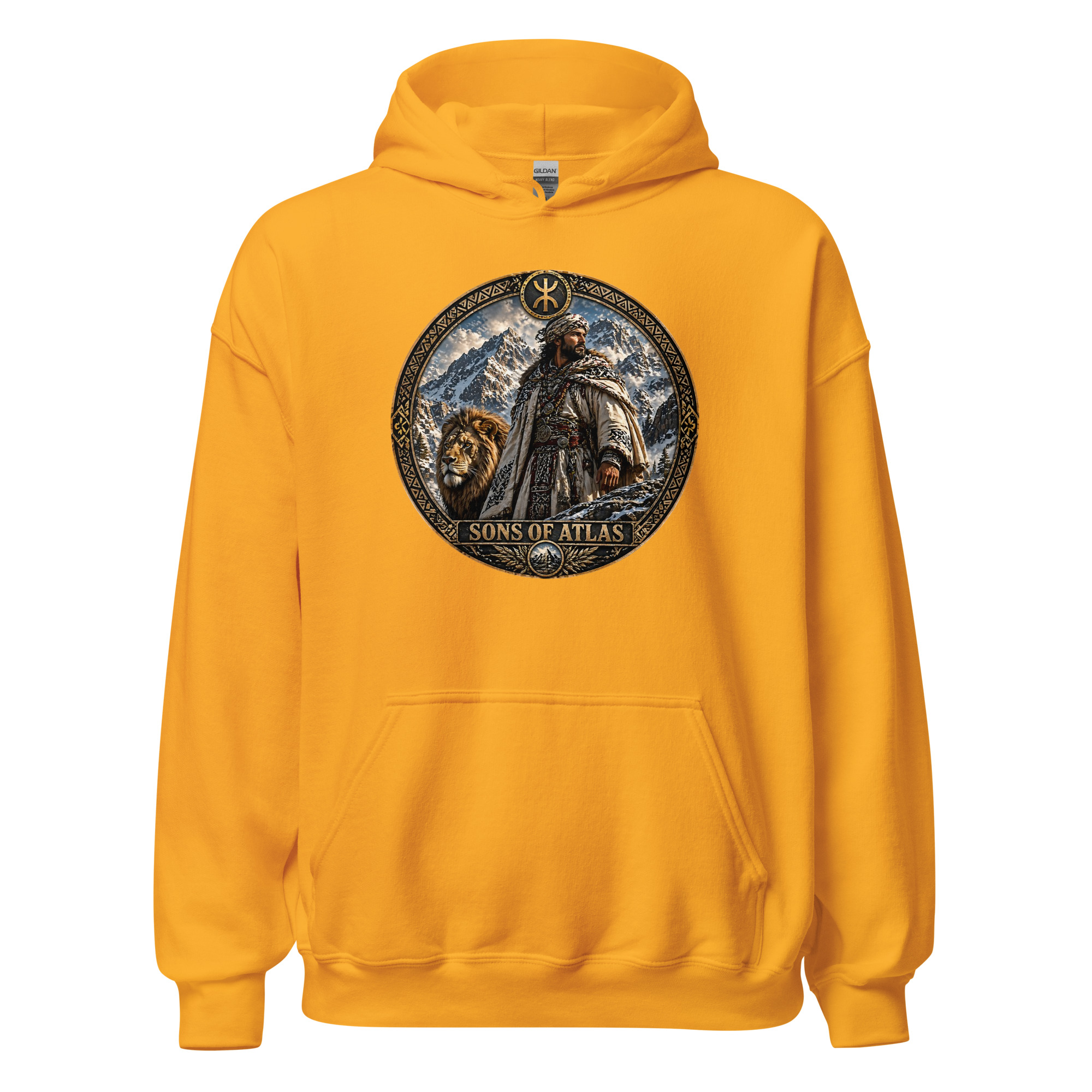 TRIBO Unisex Hoodie - AMAZIGH SONS OF ATLAS - Image 10