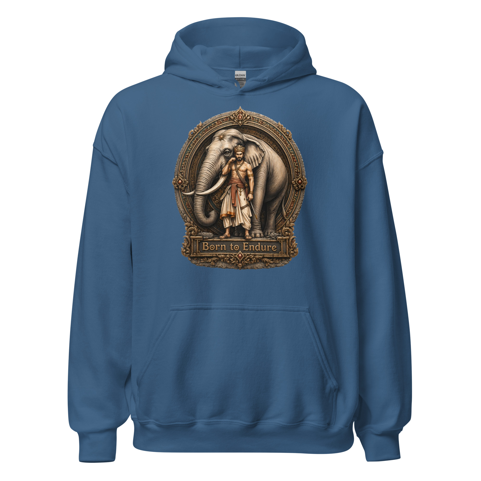 TRIBO Unisex Hoodie - BORN TO ENDURE - Image 5