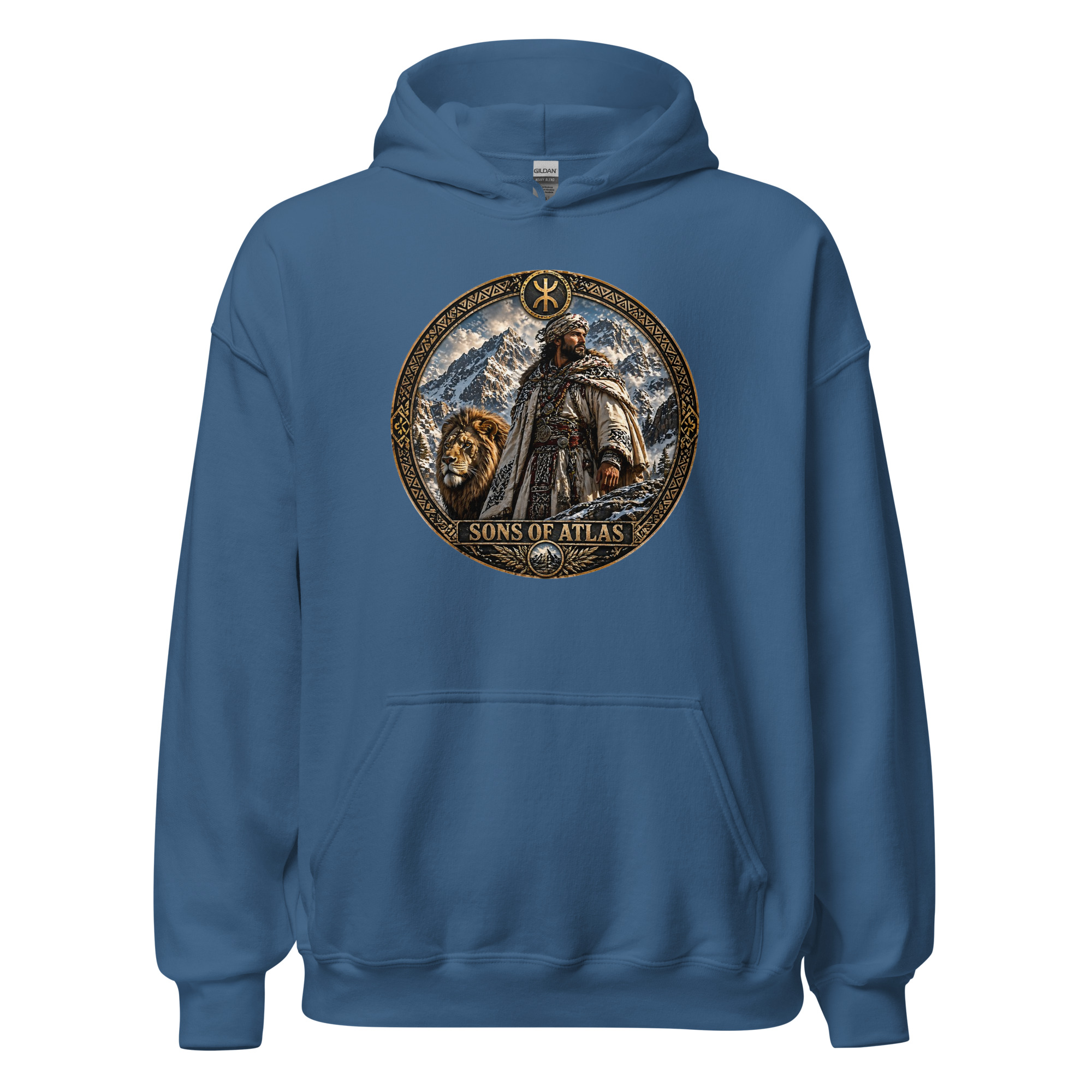 TRIBO Unisex Hoodie - AMAZIGH SONS OF ATLAS - Image 7