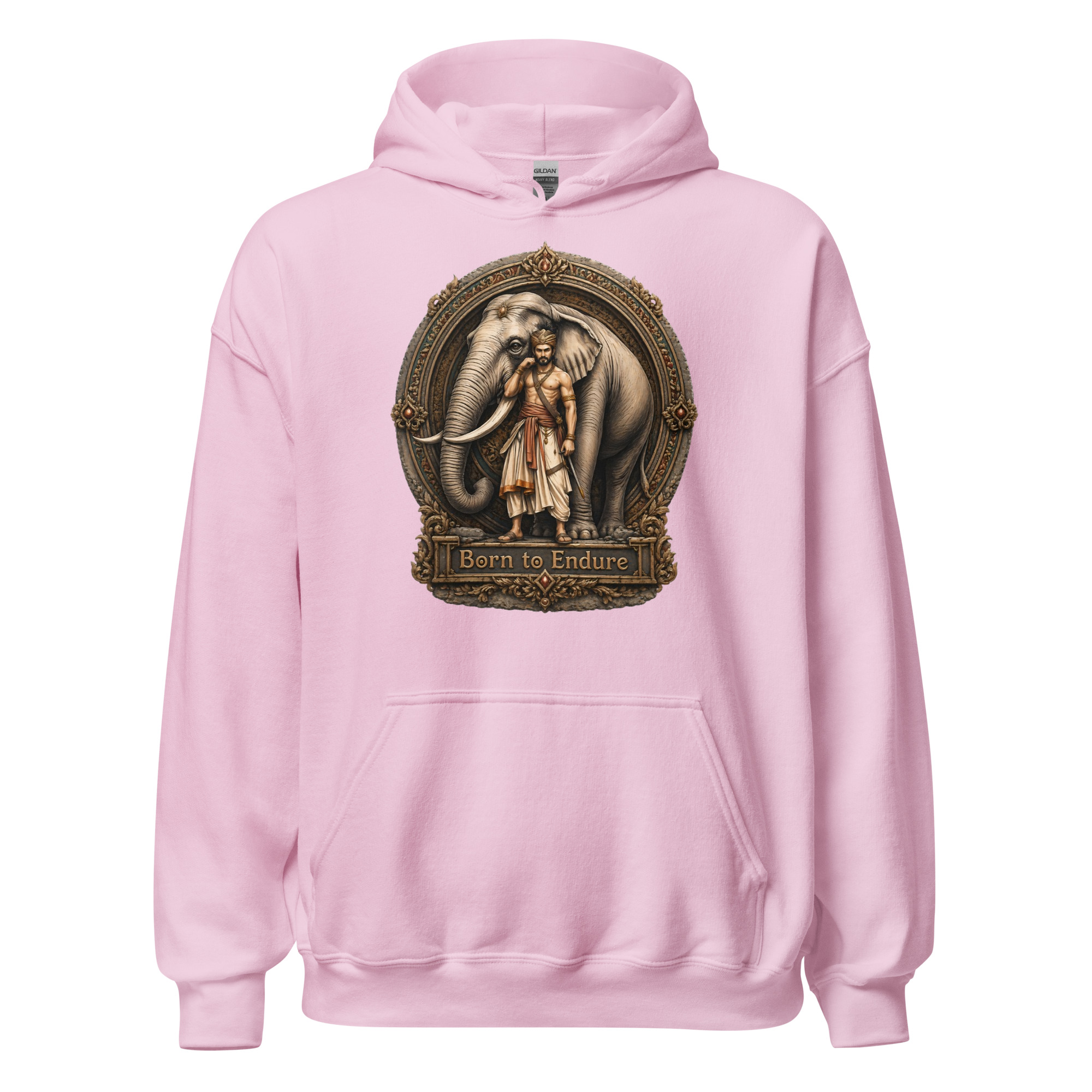 TRIBO Unisex Hoodie - BORN TO ENDURE - Image 9