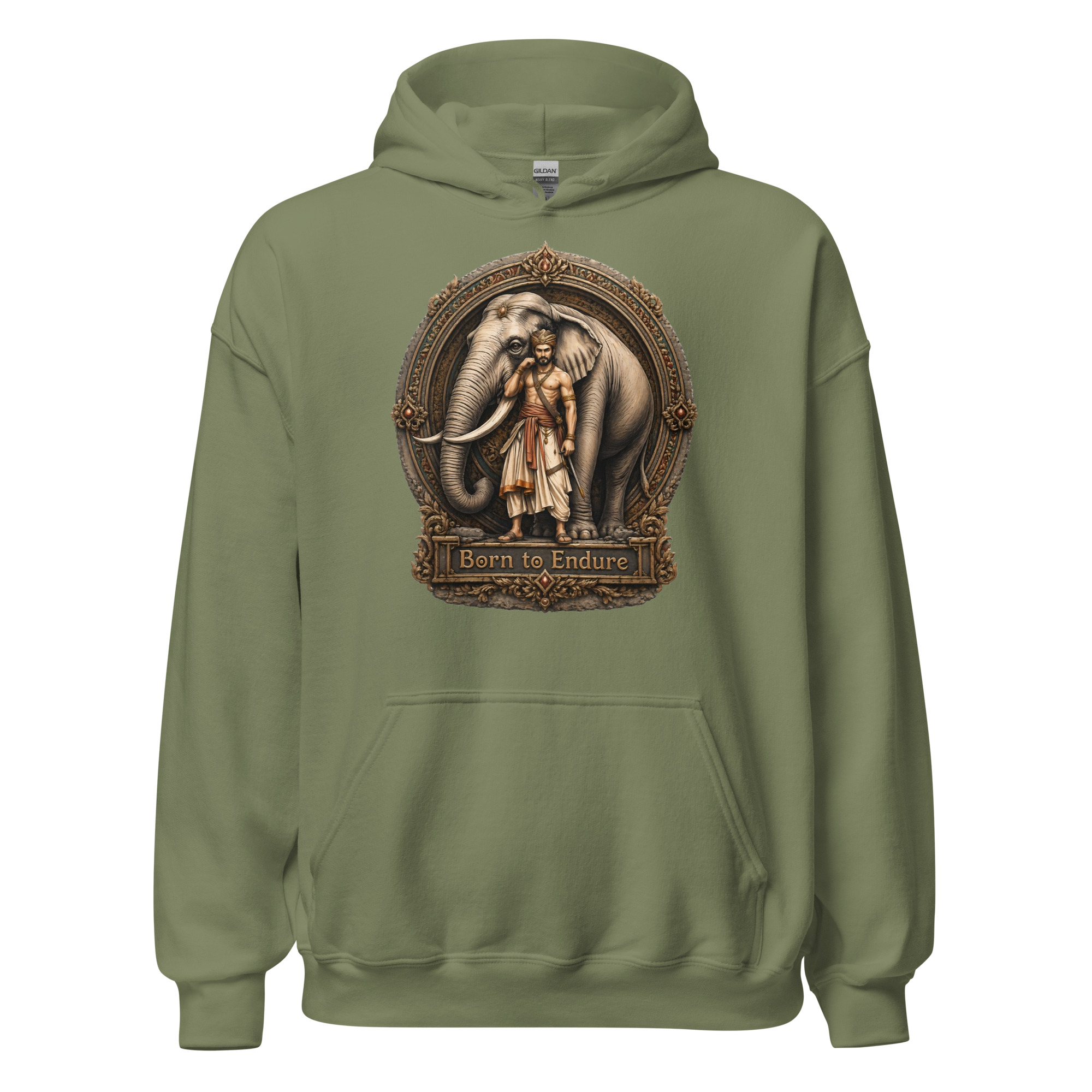 TRIBO Unisex Hoodie - BORN TO ENDURE - Image 6