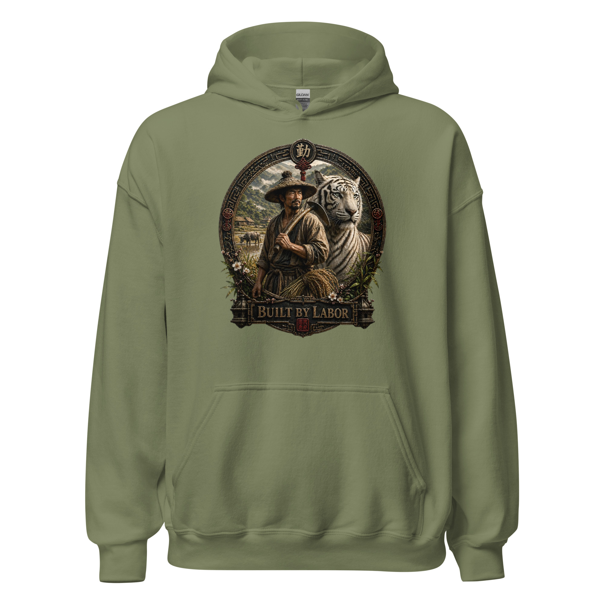 TRIBO Unisex Hoodie - BUILT BY LABOR - Image 5