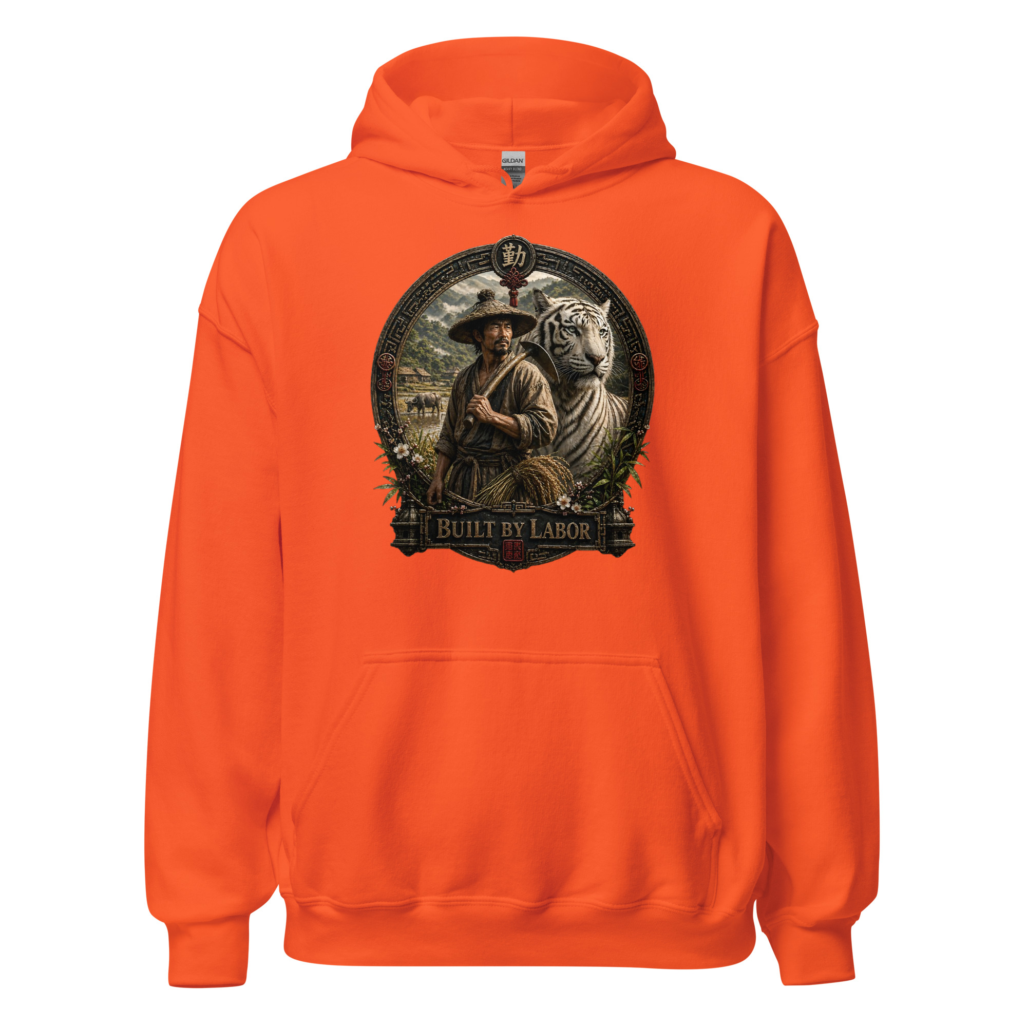 TRIBO Unisex Hoodie - BUILT BY LABOR - Image 8