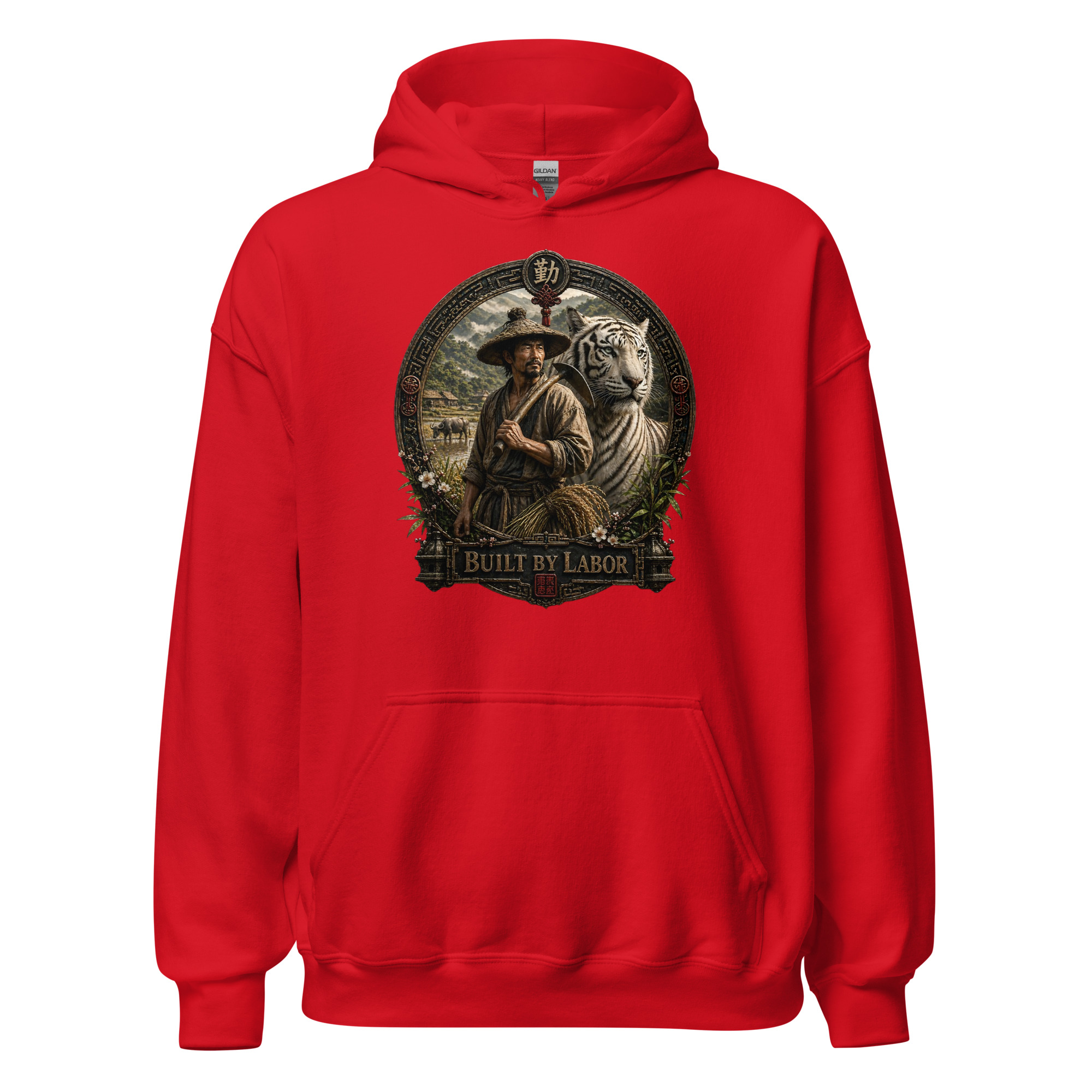 TRIBO Unisex Hoodie - BUILT BY LABOR - Image 6