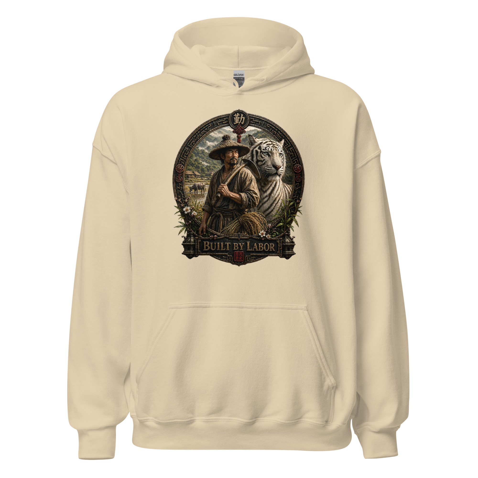 TRIBO Unisex Hoodie - BUILT BY LABOR - Image 9