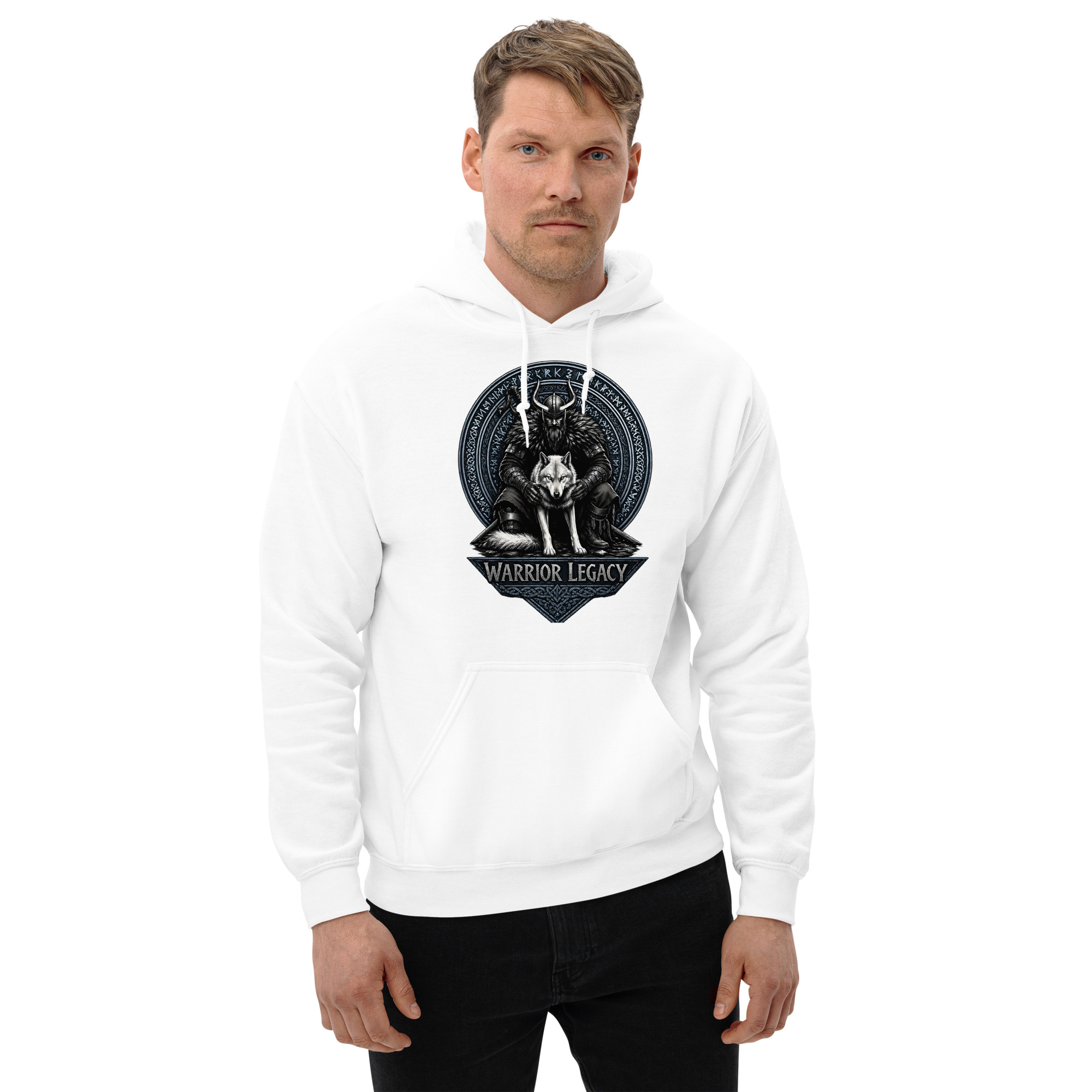 Unisex TRIBO Hoodie - WARRIOR LEGACY - Image 15
