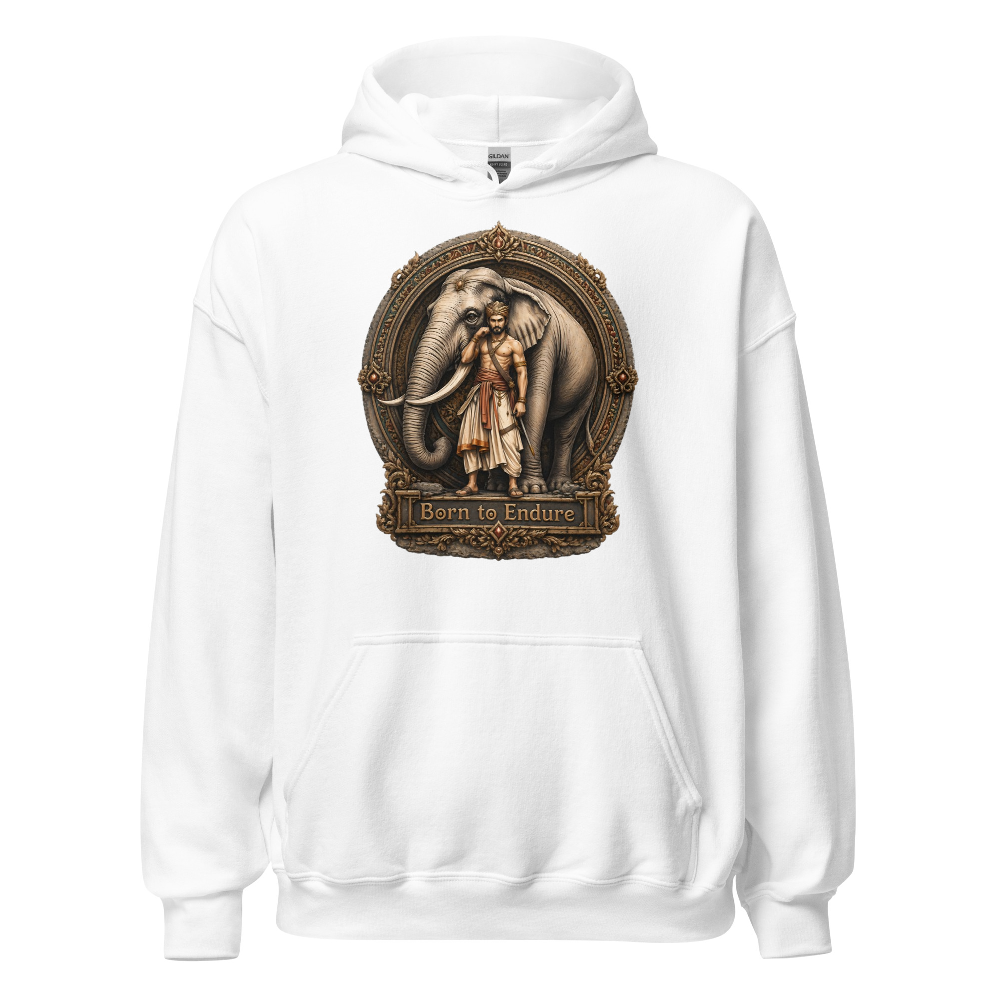 TRIBO Unisex Hoodie - BORN TO ENDURE - Image 10